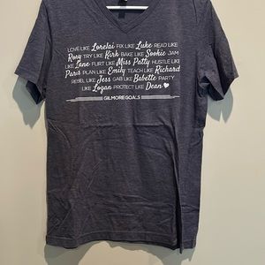 Limited Edition - Gilmore Girls - V-neck Tee with Quotes